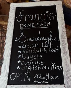 Francis Dr Farm menu